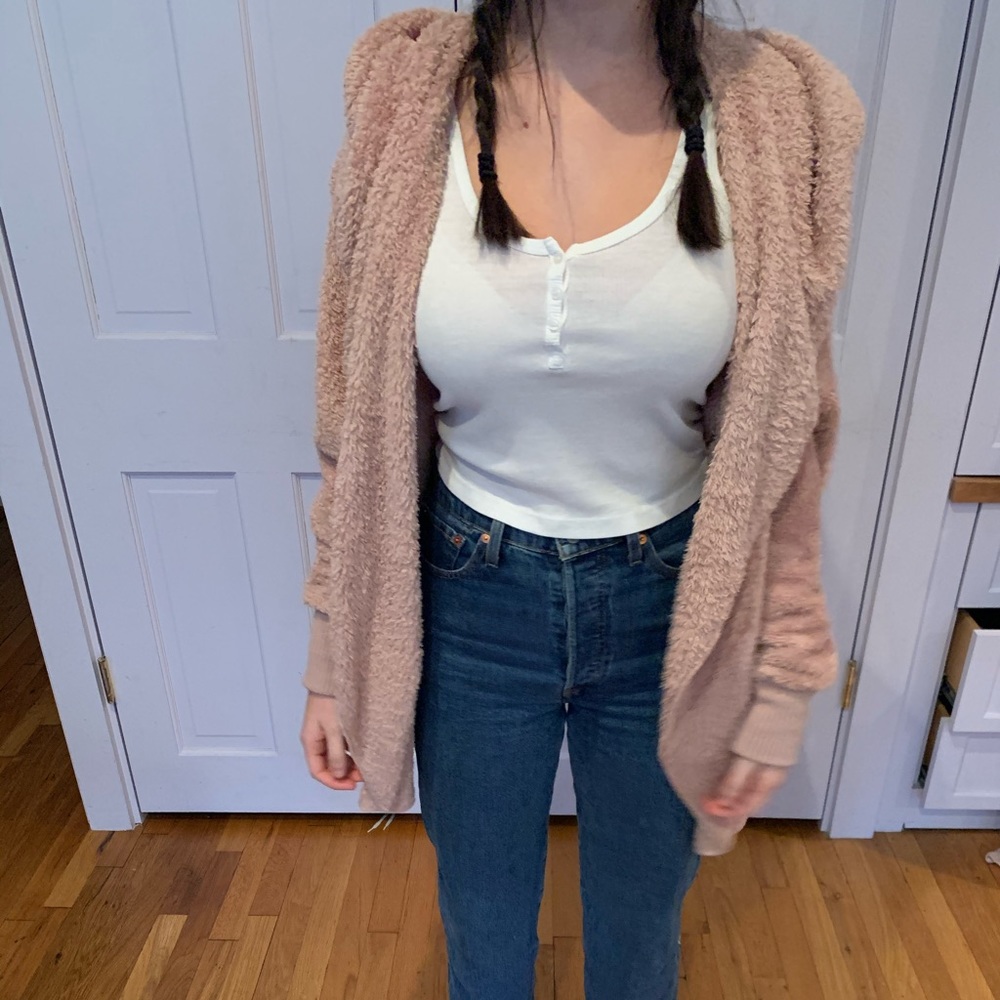Soft furry jacket